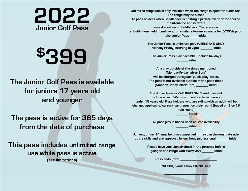 Junior Pass 2022 brochure eurostile bold2
