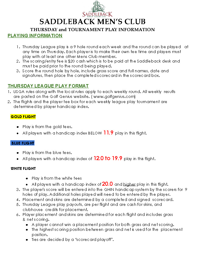 League Play Rules 2023 rev 1a 4 Page 2