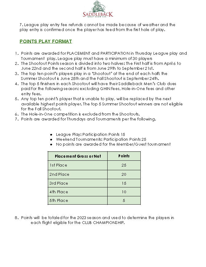 League Play Rules 2023 rev 1a 4 Page 2
